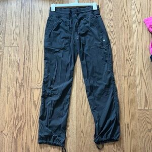 lululemon dance studio pant - graphite grey - size 8